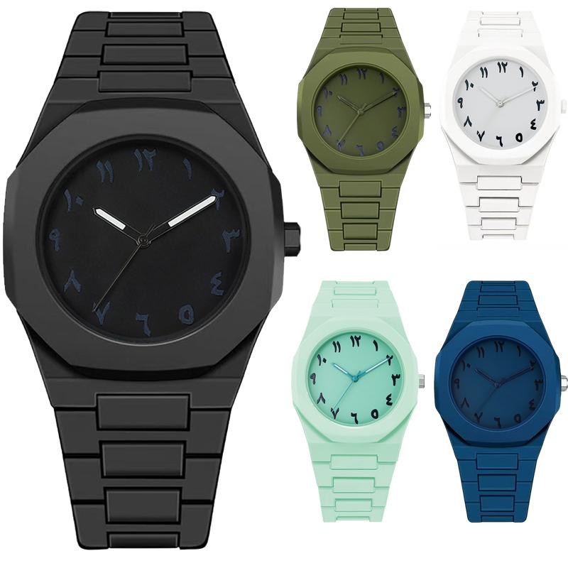 Neue Herrenuhren Modern Schlicht Kreativ Sport- und Freizeituhr Kreatives Design Wasserdicht Quarzwerk Energieuhren G