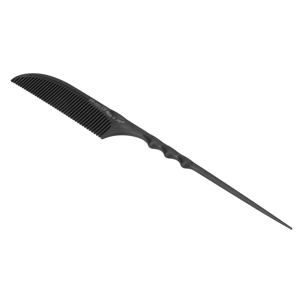 Tail Comb Professional Grade Heat Resistant Hairdressing Styling Salon Combs for All Hair Types Black