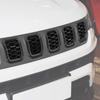 Auto Kühlergrill Motorhaube Dekoration Abdeckung Aufkleber Für Jeep Compass 2021 Aufwärts ABS Auto Außenzubehör