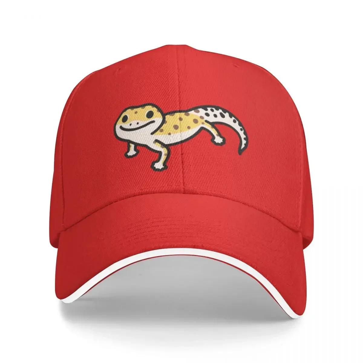 Leopard Gecko Cap Fashion Casual Baseball Caps Adjustable Hat Hip Hop Summer Unisex Baseball Hats Customizable Polychromatic One Size