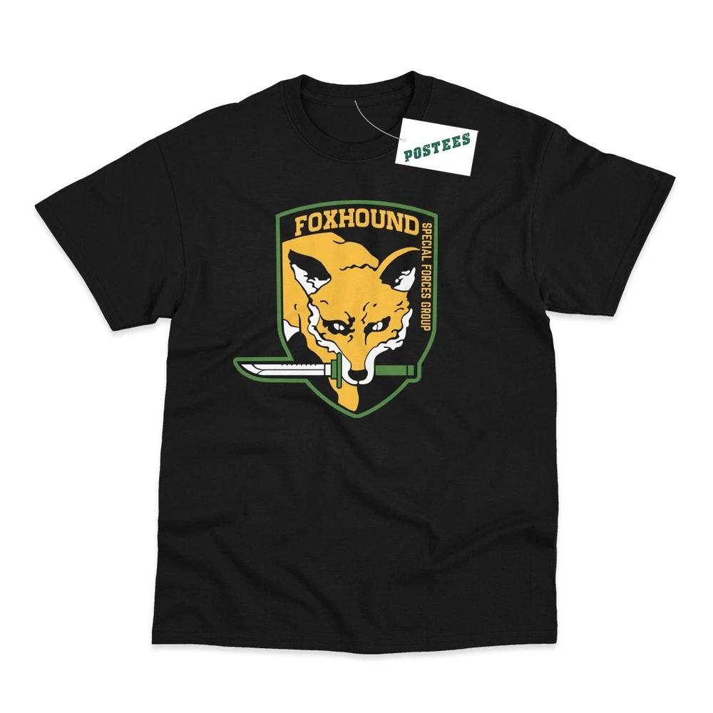 Foxhound Spezialeinheiten Inspiriert von Metal Gear Bedrucktes T-Shirt