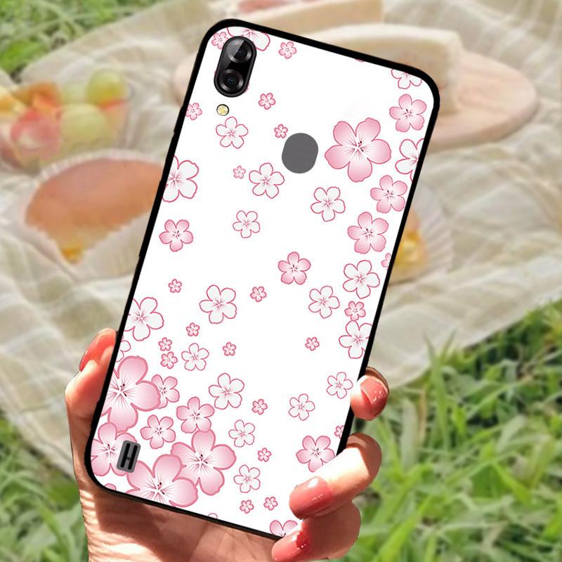 Case For Blackview A60 Cover Silicone Marble Cat Lion TPU Black Soft Covers for Blackview A60 A 60 Bags