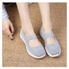 Women's Shoes, Cloth Shoes, Breathable Shoes, Straight Strap, Elderly Anti Slip Shoes, Mother's Shoes