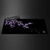Black Sakura Gaming Mouse Pad Kawaii Purple Desk Mat Large Office Carpet Accessories Cherry Blossom Mousepad Gamer Computer Mats