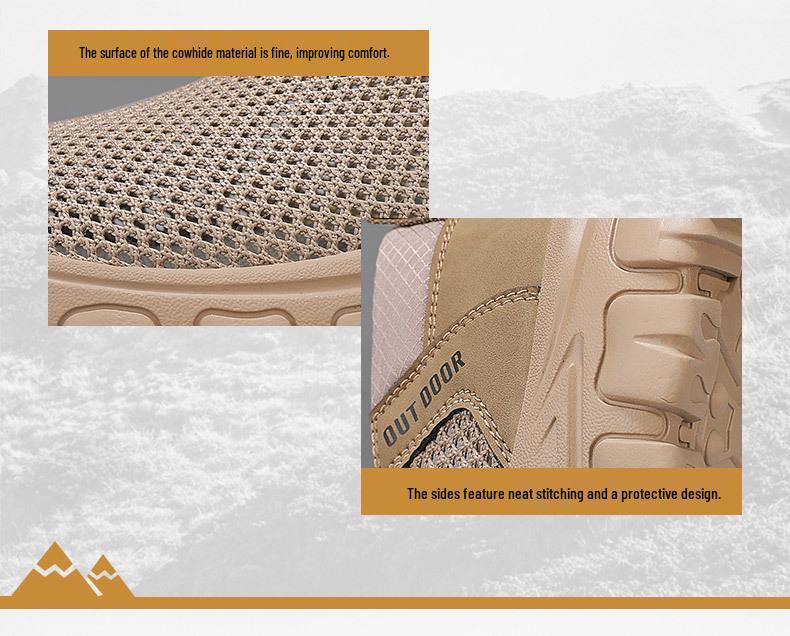 2025 Men's Summer Mesh Sandals: Lightweight, Breathable Outdoor Casual Shoes