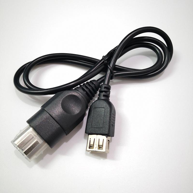 Cabo USB de fio composto de áudio e vídeo Generation Av para Xbox fêmea USB para adaptador de controle de jogo Xbox cabo de conversão