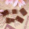 10pcs Mixed Styles Resin Mini Planar Chocolates Flatback Charms Craft Material Scrapbooking Cabochon Miniature Accessories DIY