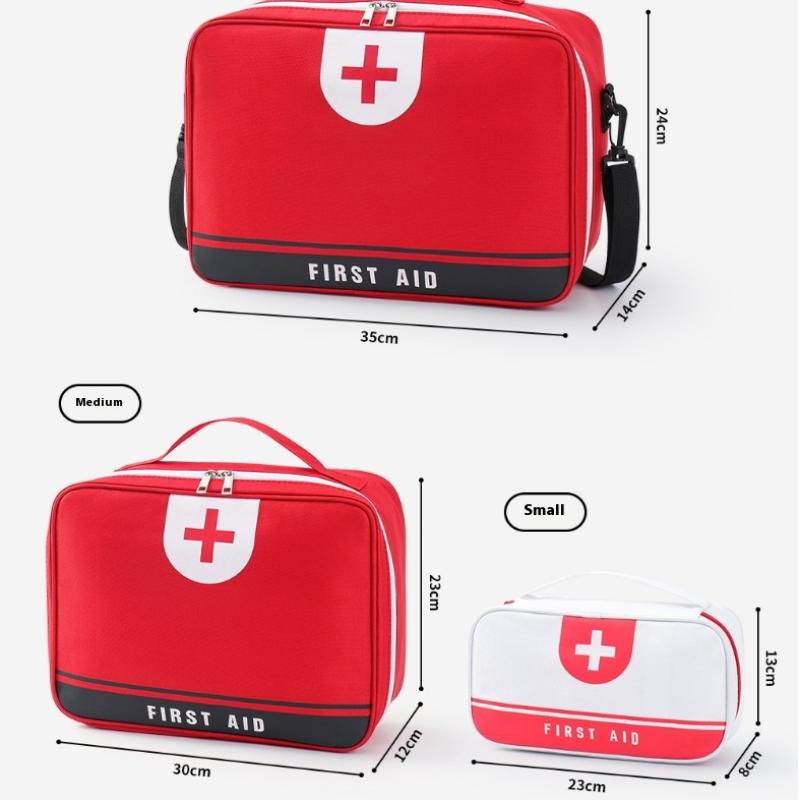 Portable Medicine Bag Outdoor Travel Portable Medical First Aid Bag Medicine Carrying Bag Home Large Capacity Home Medicine Bag