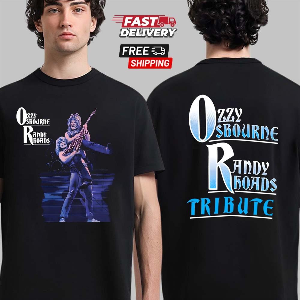 Модная футболка-трибьют Оззи Осборну и Рэнди Роадсу, футболка Фан-клуба Оззи Осборна, унисекс XXL
