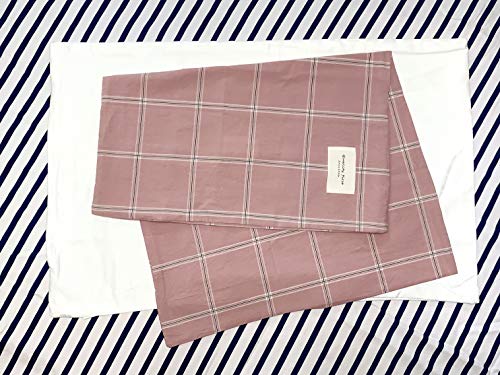 LaGoo Buckwheat Husk Pillowcase, Buckwheat Husk Pillowcase, Pillow Inner Bag (No Filling), 100% Cotton, Double-Layered Fabric and Triple Zipper, Doubl