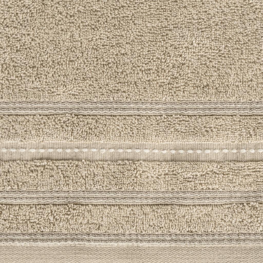 Eurofirany Gruby Ręcznik Vento Łazienka Spa Hotel Horeca 50X90Cm Beżowy