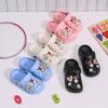 New Children Slippers Cartoon Silver Bear Heart Flower Eva Shoes Fashionable Soft-Soled Non-Slip Sandals Beech Shoes