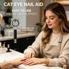 Cat Eye Nail Art Artifact Powerful Circular Magnet Absorbing Black Hole Cat Eye Assistive Nail Art Tool