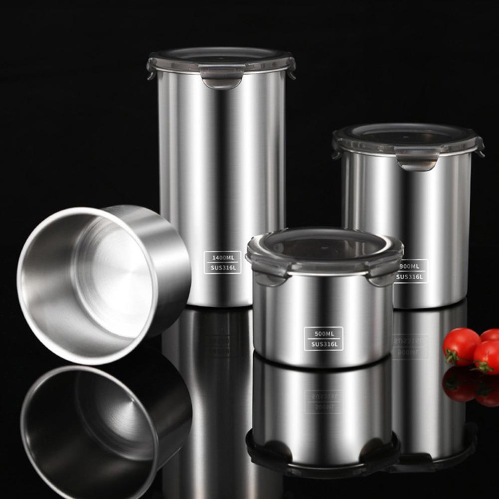 1 Pcs Container 10*7.5cm/10*13cm/10*19cm 500ml/900ml/1400ml Easy To Clean