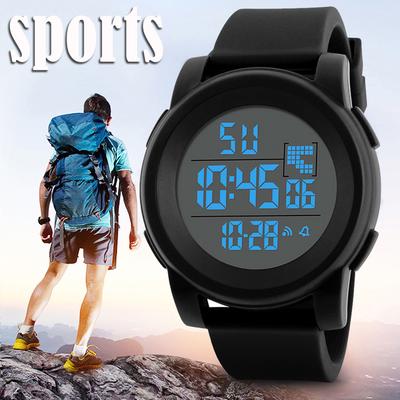 Luxury Men Analog Digital Military Sport LED Waterproof Wrist Watch