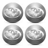 Car Wheel Center Hub Cap 56mm Emblem Decal Wheel Sticker For Toyota C-hr Prado Rav4 Yaris Hilux Prius Avensis Corolla Camry