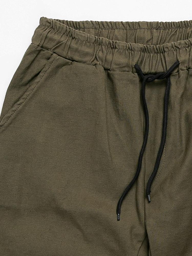 Seuteulaikeu Str Relax Casual Chins (Khaki)