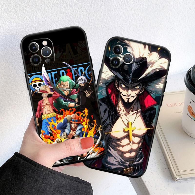 Cartoon One Piece Soft Shell Phone Case for Redmi Note 13 14 Pro+ Plus A3 A3X 13X 13C 13R 14S 14C 14R