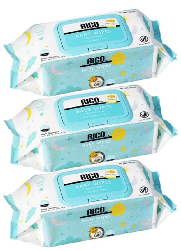 

Детские салфетки RICO 80 шт. x 3 шт. набор (1pack)