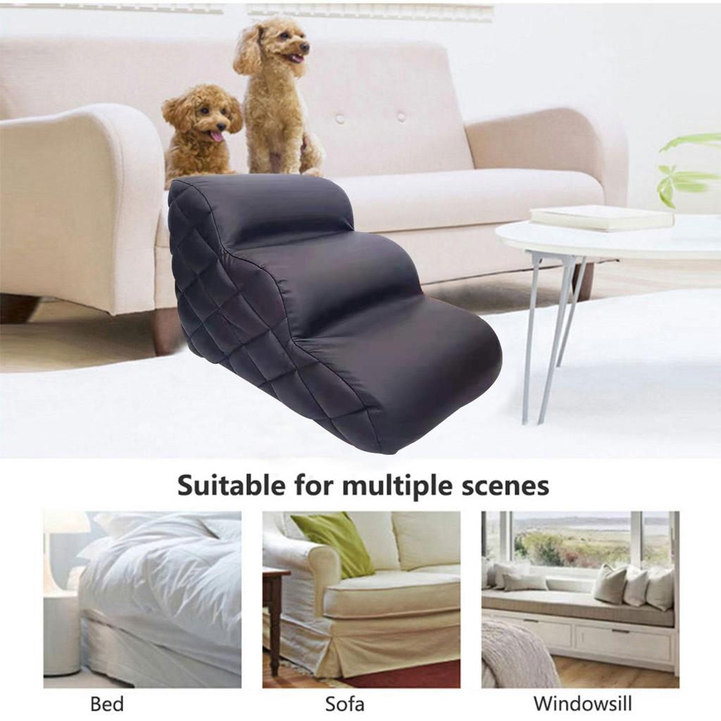 Buy Dog Steps For High Bed Cat Furniture 3 Puppy Stairs Pet Climbing