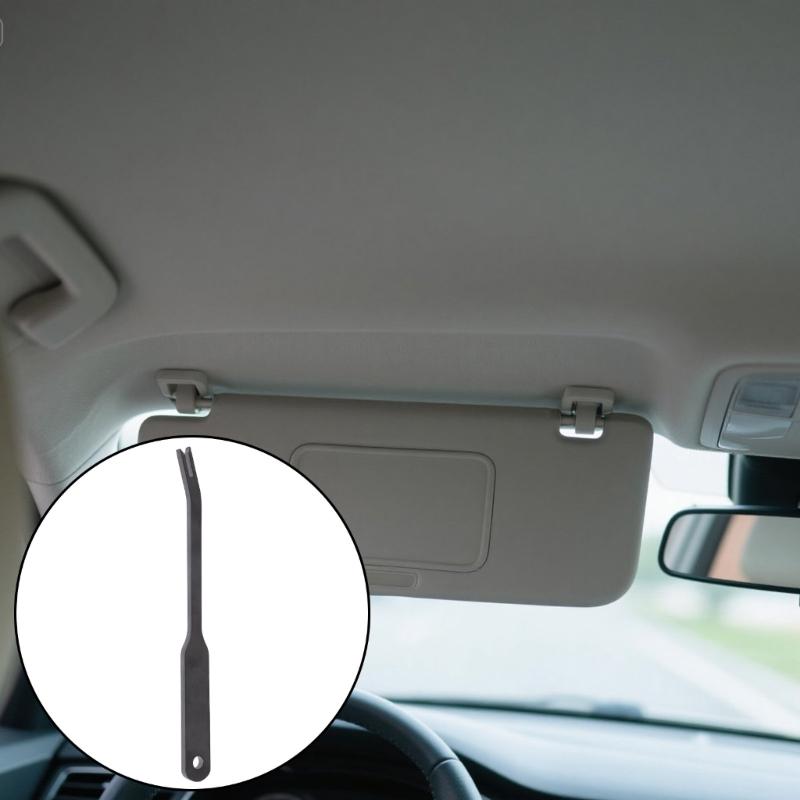 Car Roof Handle Removal Tool Ergonomic Grip Steel Construction for Vehicle Sunvisor Grab Release Tool