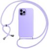 Protective Case - E.F.CONNECTION - iPhone 12 Pro Max - Flexible - Purple - Shockproof