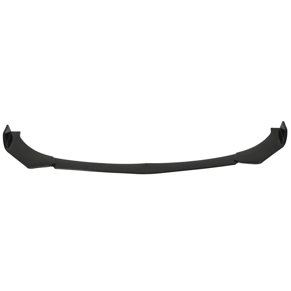 4PCs Front Bumper Chin Spoiler Glossy Black Style Universal Front Bumper Chin Spoiler Splitter