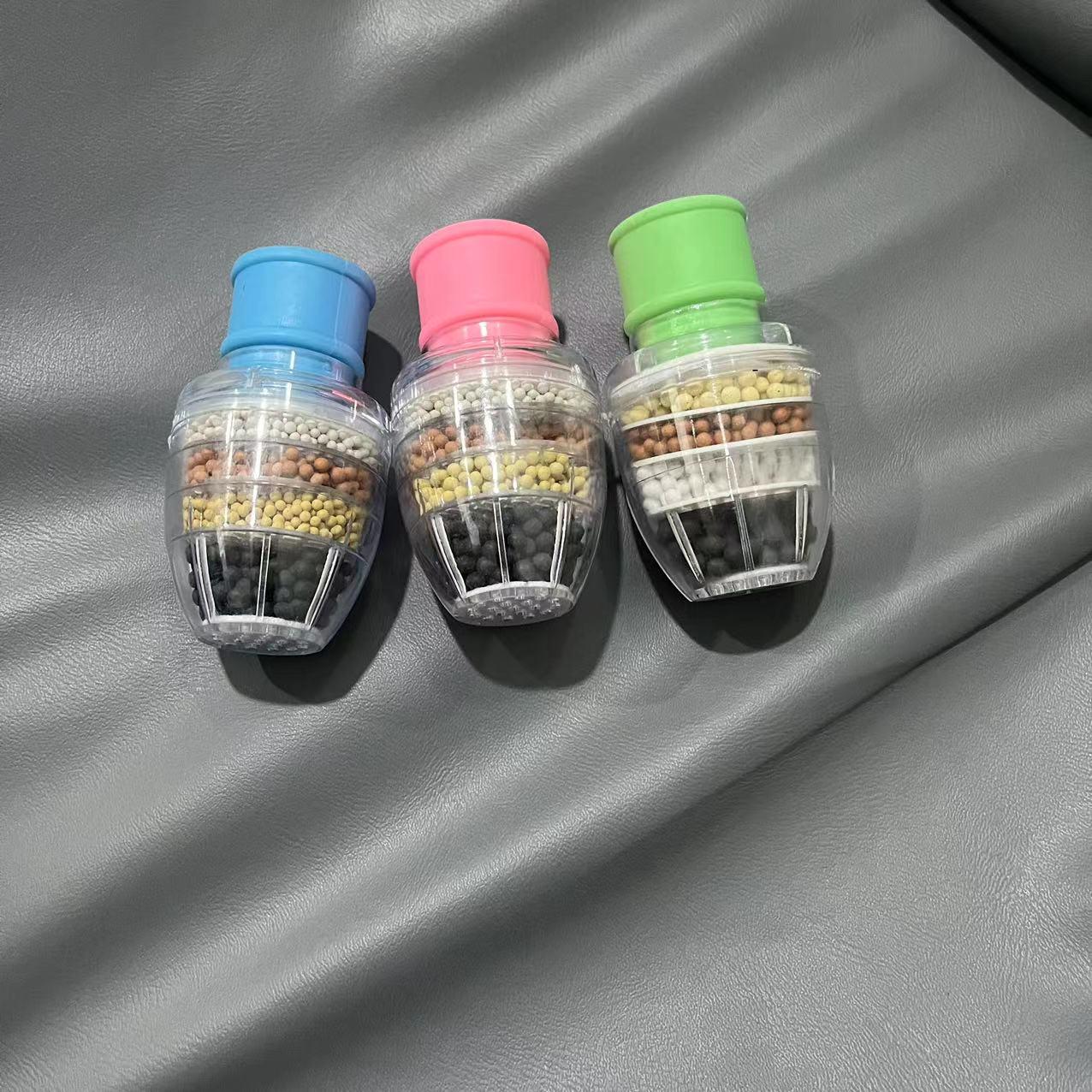 

6-слойный фильтр для кухонного смесителя и водосберегающий распылитель с брызгозащитной душевой лейкой