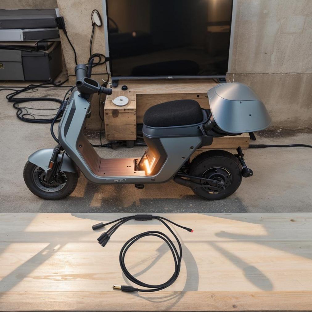 Elektrische Fiets 1T5 Waterdichte Kabel voor Soepele Controllerverbindingen