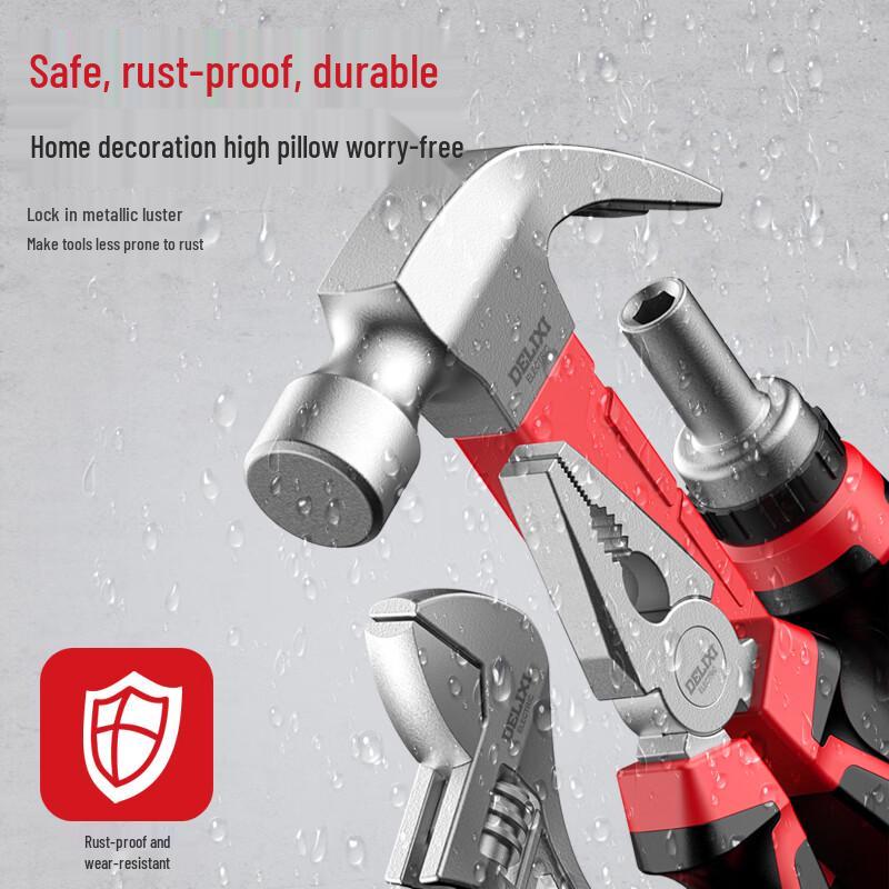 Delixi 12V Cordless Electric Drill & Tool Kit CN plug (adapter included)