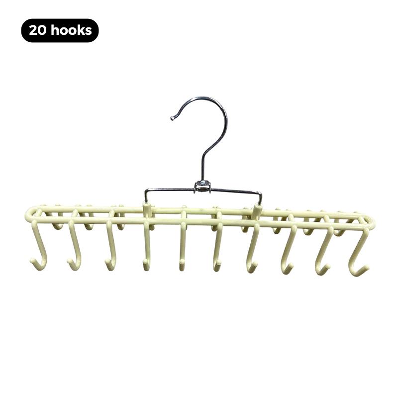 Space Saving Multi Hook Hanger 360 Degree Rotating Hook For Bras Camisoles Tank Tops In Wardrobe