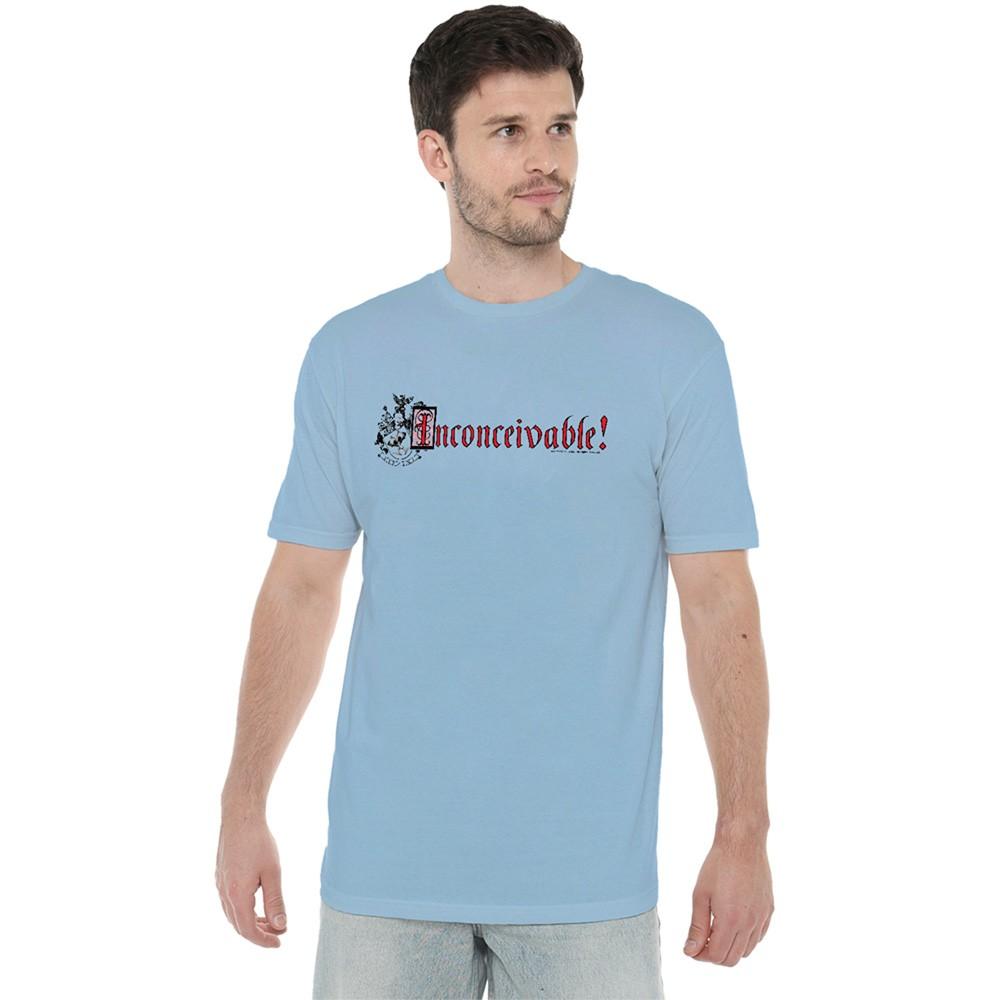 Princess Bride Vizzini Crest T-Shirt S-3XL Light Blue S