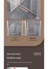 Heightened Cat-Proof Pet Barrier: No-Drill Indoor Door & Balcony Fence