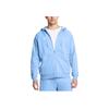 Under Armour Rival Fleece Hooded Comfortable Casual Fleece Long Sleeve Zipper Cardigan Sweatshirt Men sweatshirt Horizon-Blue 1379767-465