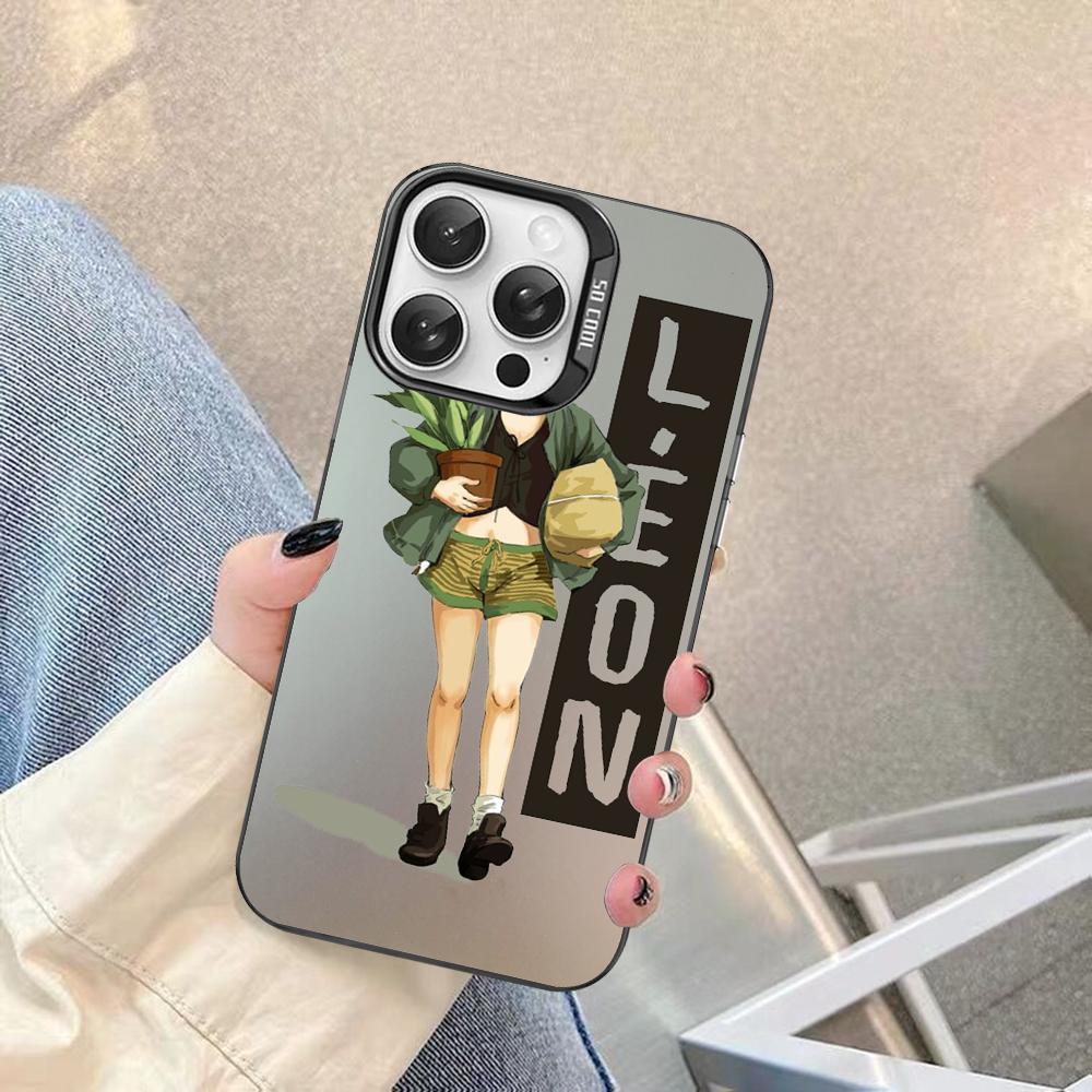 Movie Killer Leon Phone Case For IPhone 16 15 14 13 12 11 Pro Max X XR XSMAX 8 7 Plus Matte Shockproof Back Cover