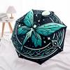 1pc Enchanted Celestial Butterfly Mandala Umbrella with Plastic Handle,Suitable for All Seasons Home Travel Outdoor UmbrellaDD998