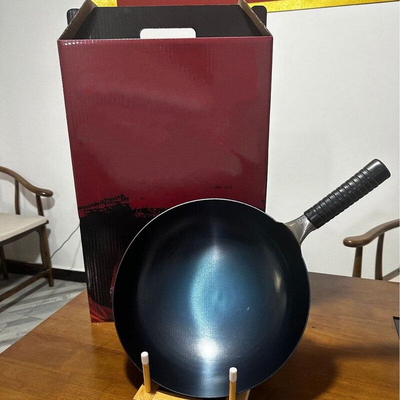 Wutuo Hand-Forged Iron Round-Bottom Wok