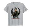 Rogue One Bodhi Luke Rebel Soldier Large Portrait T-Shirt
