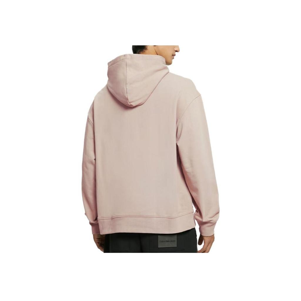 Calvin Klein Classic Embroidered Letter Casual Cotton Loose Hoodie Men Hoodies Lime 40HM231