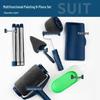 Telescopic Seamless Corner Paint Roller & Multifunctional Paint Brush Set