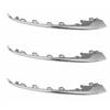 3X 2228857800 Car Front Bumper Right Side Chrome Trim Strip For Mercedes-Benz W222 S Class 2018 2019 2020-A99D