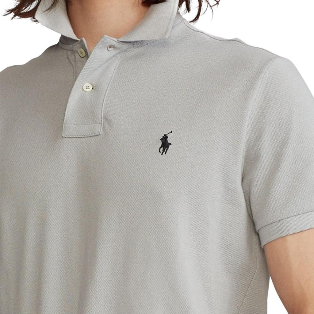 Polo Ralph Lauren Cotton Short Sleeve Polo Shirt With Embroidered Pony Men tops 710534735-319