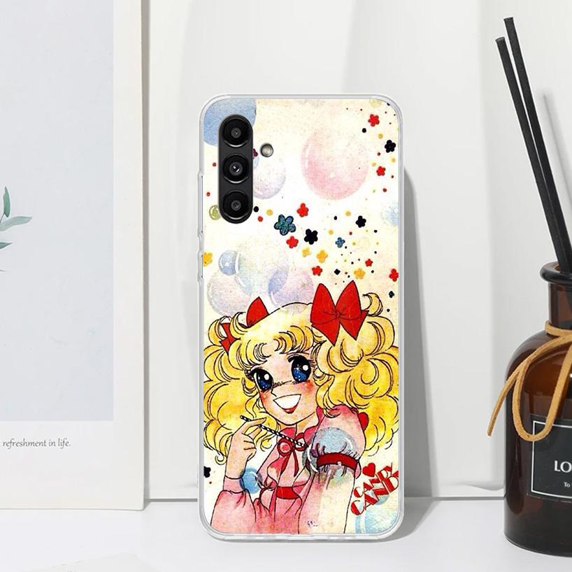 Anime Candy Phone Case For Samsung Galaxy A17 A37 A57 A16 A26 A36 A56 A15 A25 A35 A55 A14 A24 A34 A54 A13 A23 A33 A53 A07 Galaxy