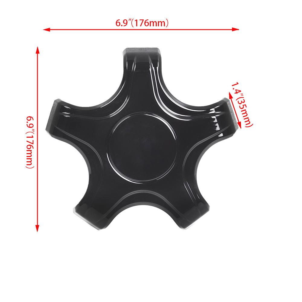 ZMPBD1 4Pcs Car Five Claw Wheel Center Caps Hub Cover For Tesla Model 3 Lug Nut Covers Hubcaps Decoration Modification Accessory
