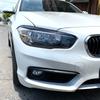 2Pcs Headlight Cover Eyelid Gloss Black Eyebrow For BMW F20 F21 2015-2018 1-Series 116i 118i 120i 125i 128i Hatchback