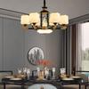 OEING Light Luxury 10-Light LED Chandelier