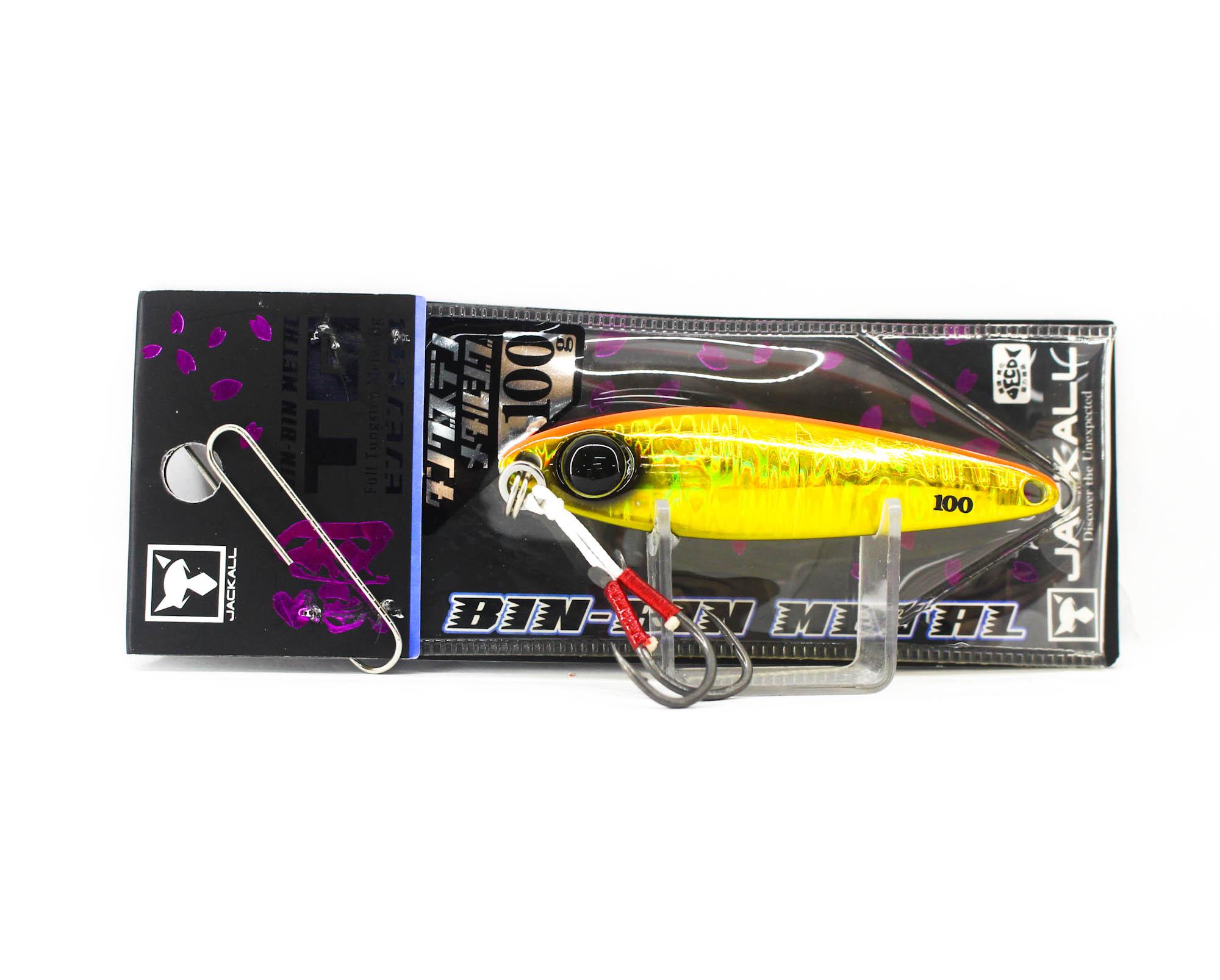 

Jackall Metal Jig Bin Bin TG Tungsten 100 грамм Оранжевое Золото (4718)