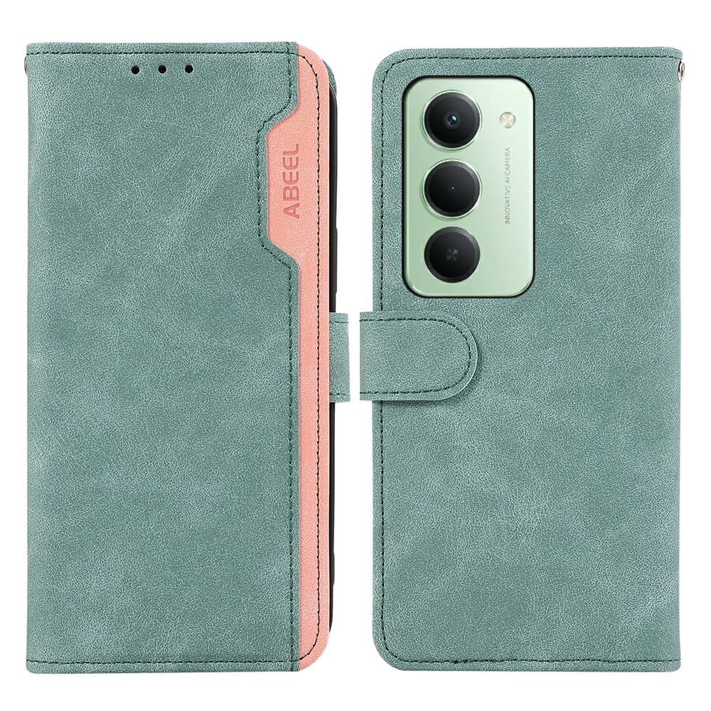 For Xiaomi Redmi 15 4G (EU) (171mm) Case Color Splicing Leather Flip Phone Cover RFID Blocking
