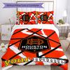 3pcs Custom Name Football club logo Bedding Set Duvet Cover Closure Includes 1 Duvet Cover&2 Pillowcases for All Seasons Bedroom Decor