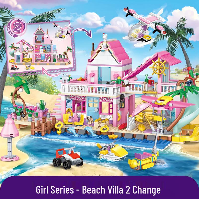 Princess Castle Treehouse Building Blocks - Compatible with Lego, Perfect for Girls